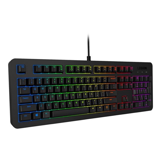 Tipkovnica Žična Lenovo Legion K300 RGB Gaming Keyboard - US EN crna P/N: GY40Y57708