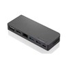 Lenovo Dock Powered USB C Travel Hub 65W, 2x USB, 1x USB C, 1x HDMI, 1x VGA, 1x RJ45