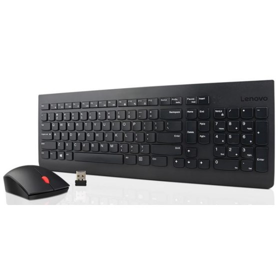 Tipkovnica i miš Bežična Lenovo Essential keyboard and Mouse Combo crna P/N: 4X30M39498