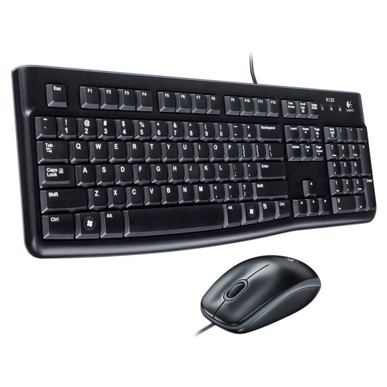 Tipkovnica i miš Žična Logitech MK120 Desktop crna P/N: 920-002549